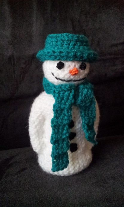 Crochet Adorable Snowman