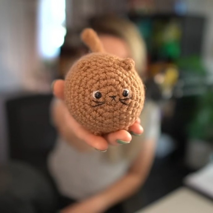 Crochet Loaf Cat