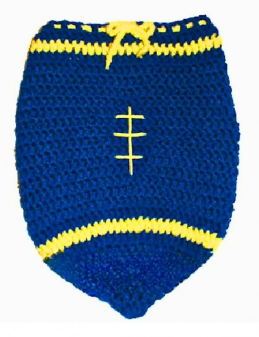 Crochet  Baby Football Cocoon