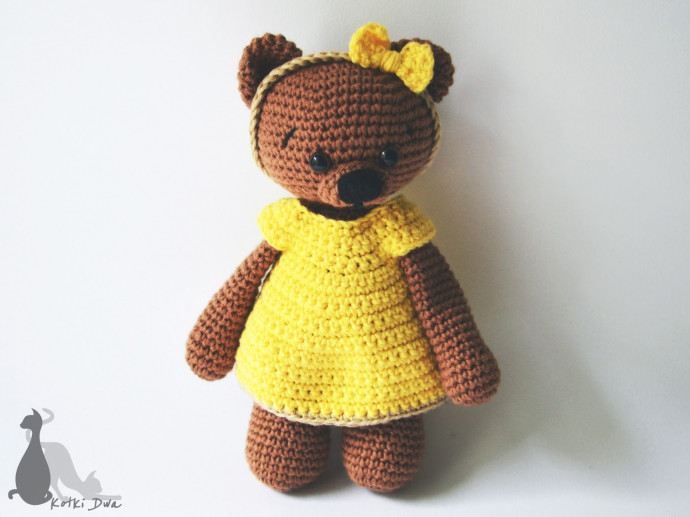 Crochet Lady Bear