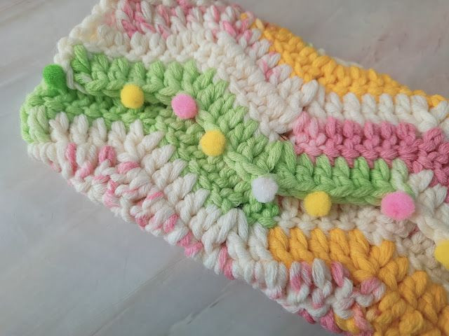 Crochet Ripple Stitch Purse