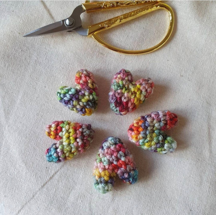 Crochet Little Hearts