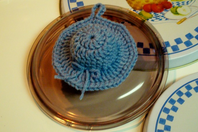 Crochet Hat Lid Cover