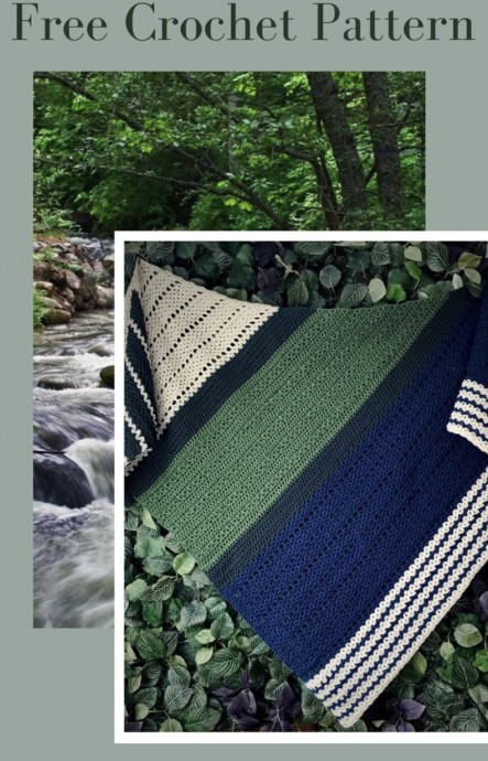 Ashland Creek Asymmetric Shawl – Free Crochet Pattern