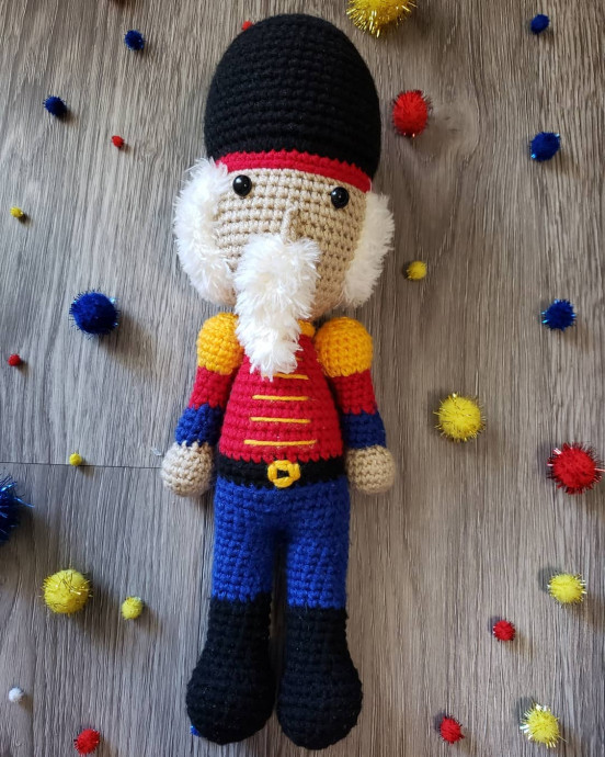 Crochet Nutcracker Toy