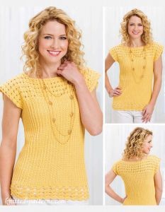 Crochet Sunny Top