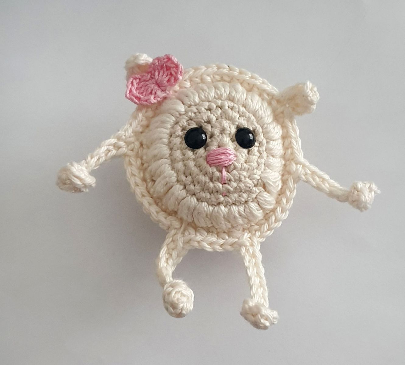 Crochet Keychain Sheep