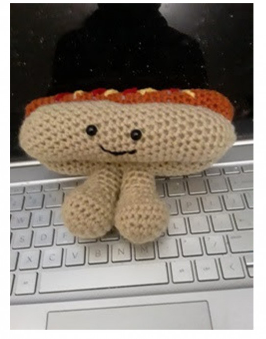 Crochet Hot Dog Amigurumi