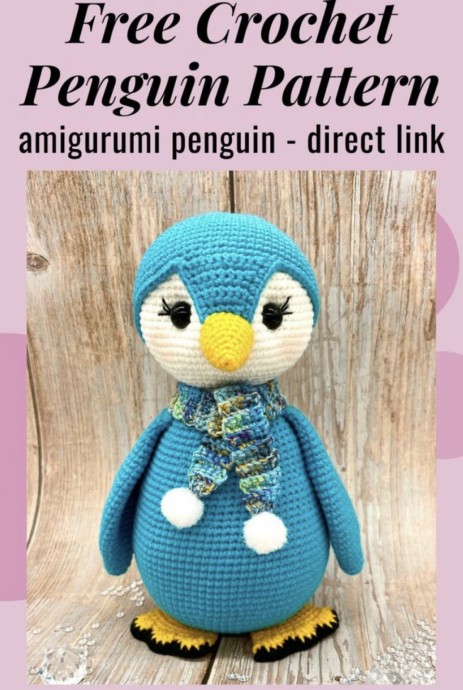 Cute Amigurumi Penguin