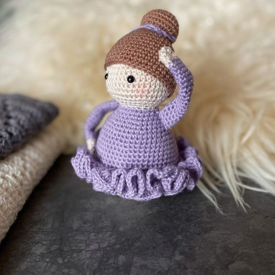 Crochet Ballerina  Amigurumi Doll