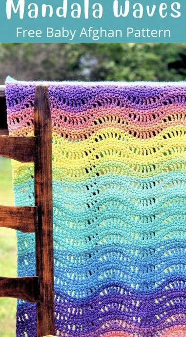 Mandala Baby Blanket Crochet Pattern (Free)