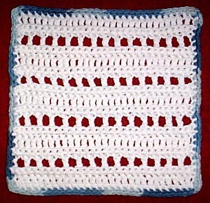 Crochet Quick -n- Easy Mesh Dishcloth