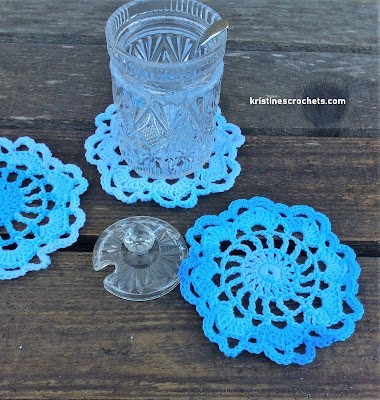 Crochet Lace Coaster