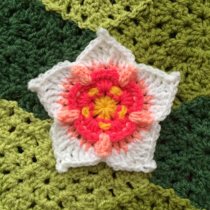 Crochet Adorable Flower