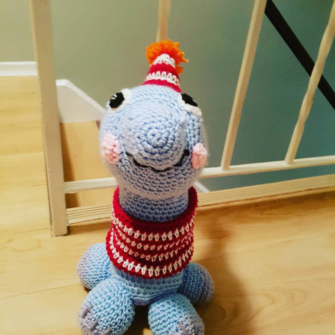 Crochet Dinosaur Doll