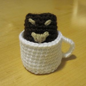 Crochet Coffee Monster Amigurumi