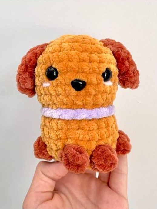 Crochet Plush Dog Amigurumi