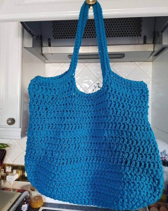 Crochet Tote Bag