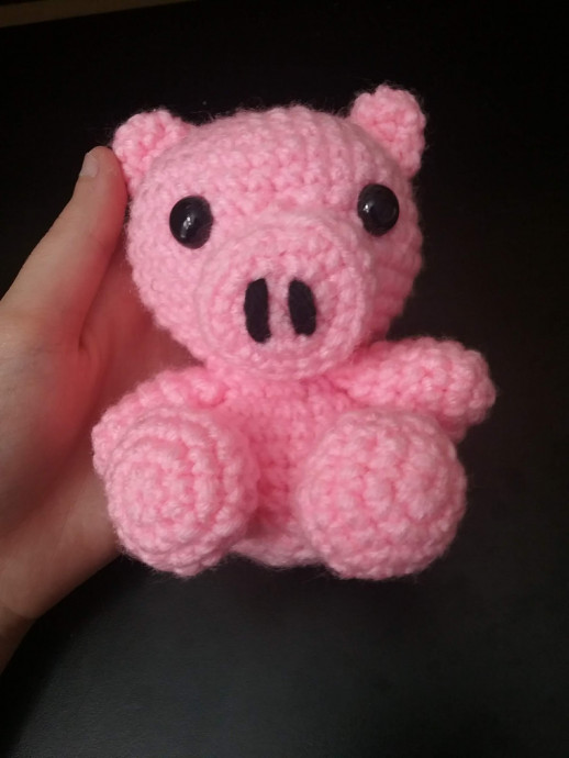 Crochet Amigurumi Pig