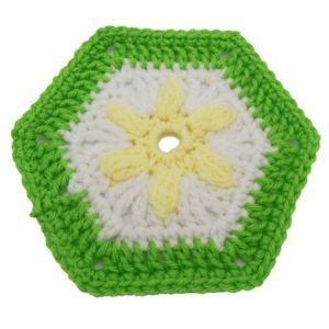 Crochet May Hexagon Motif