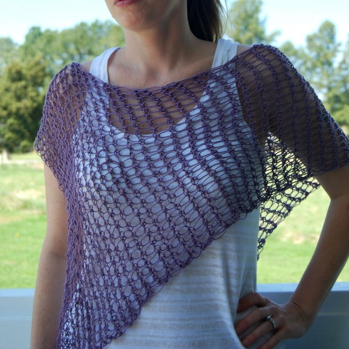 Crochet Poncho for Spring