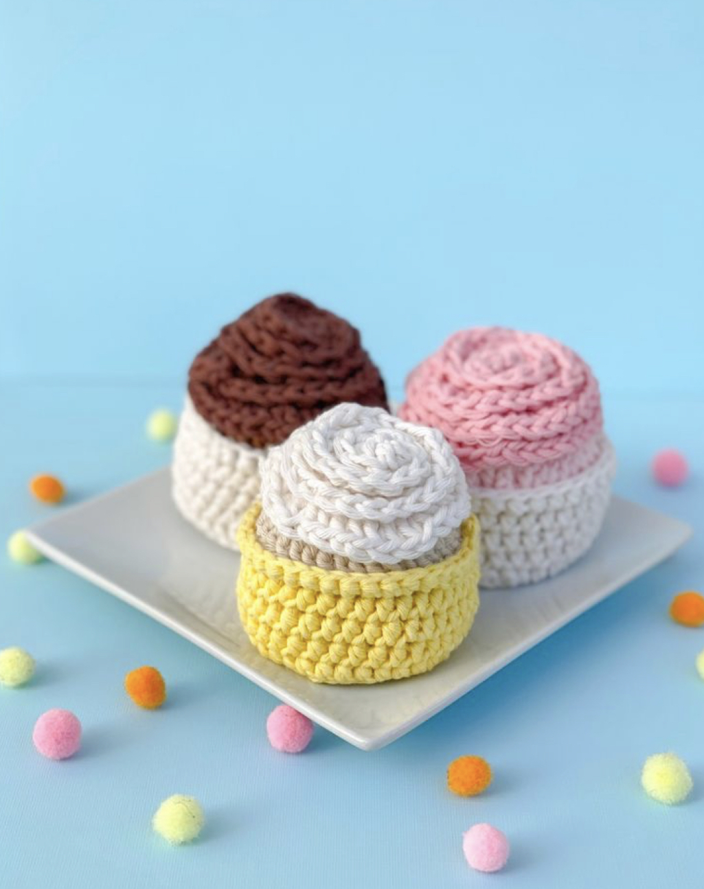 Yummy Amigurumi Cupcakes Free Crochet Pattern — Craftorator