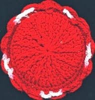 Crochet Christmas Mug Coasters