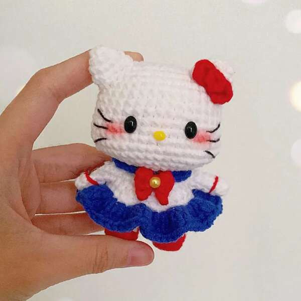 Crochet Sailor Moon Kitty