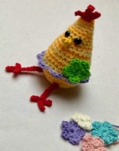 Crochet Spring Easter Chickens