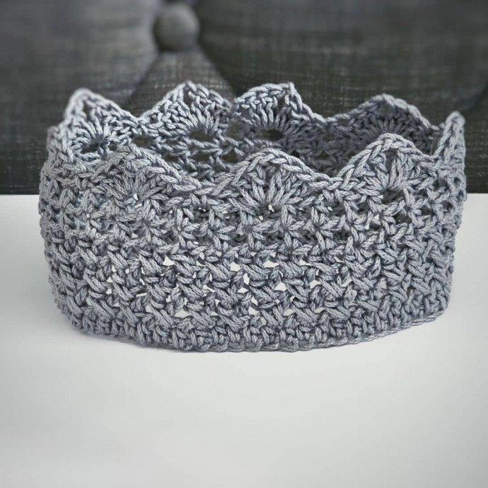 Crochet Crown Earwarmer