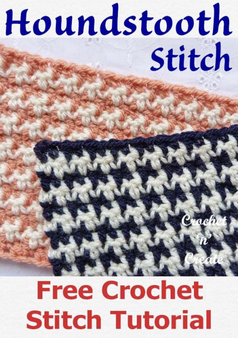 Crochet Houndstooth Stitch