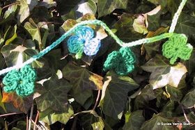 Crochet Shamrock Garland