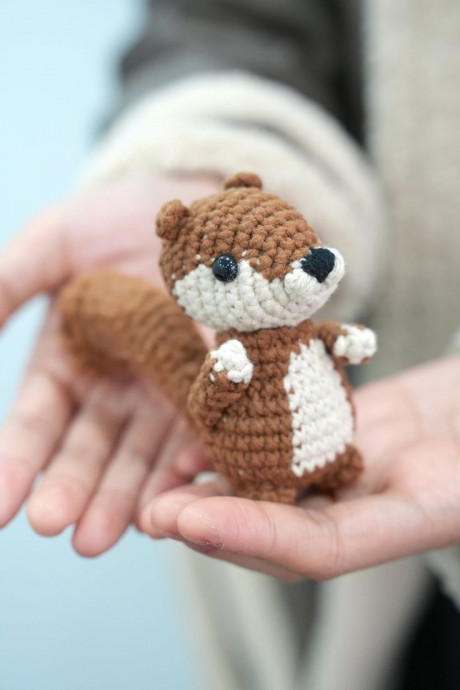 Crochet Beautiful Squirrel