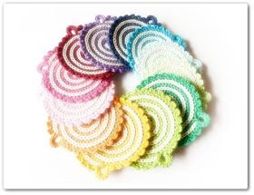 Crochet Spiral Coaster/Potholder