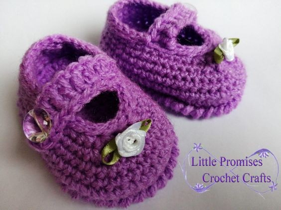 Crochet Quick and Easy Baby Booties