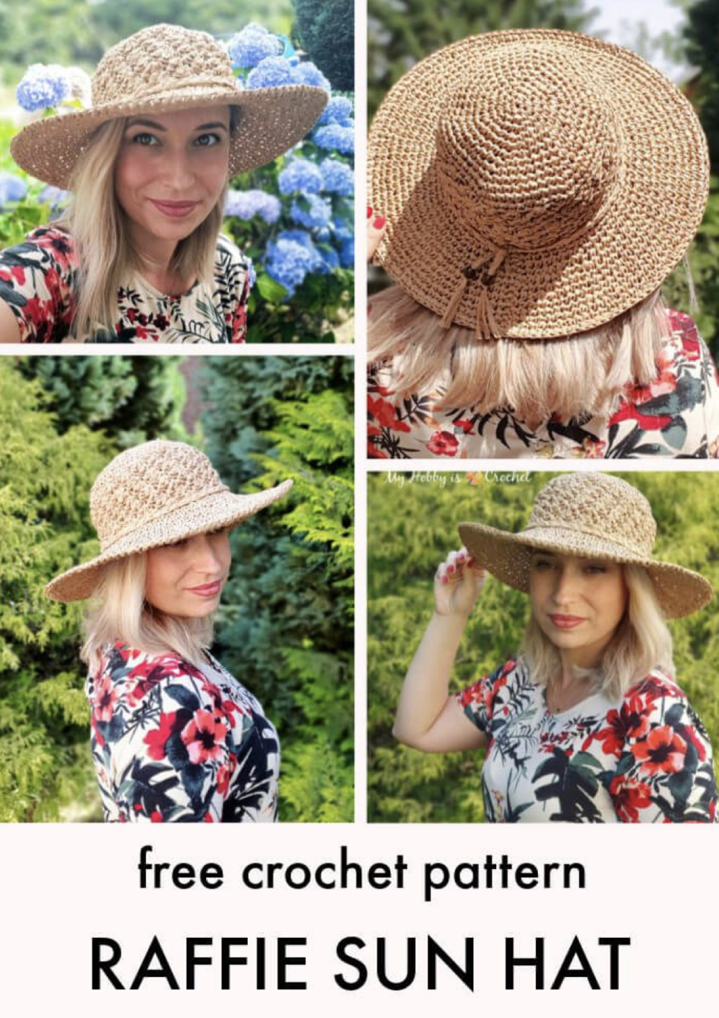 Raffia Sun Hat Crochet Pattern FREE CROCHET PATTERN — Craftorator