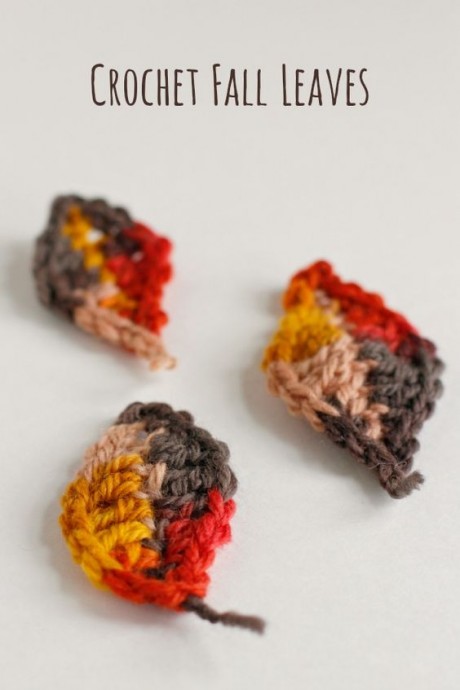 Crochet Fall Leaf