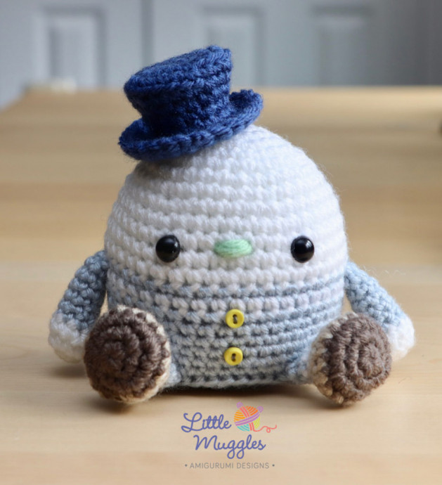 Crochet Humpty Dumpty Amigurumi Toy