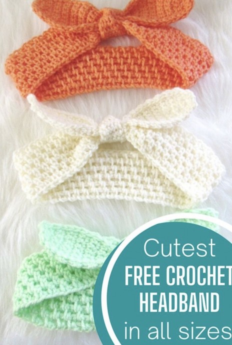 Free Crochet Pattern: Knot Me Up Headband