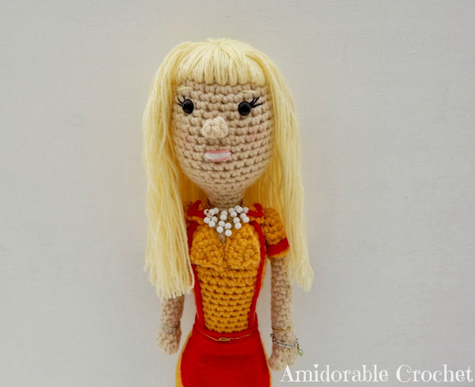 Crochet Caroline Doll Toy