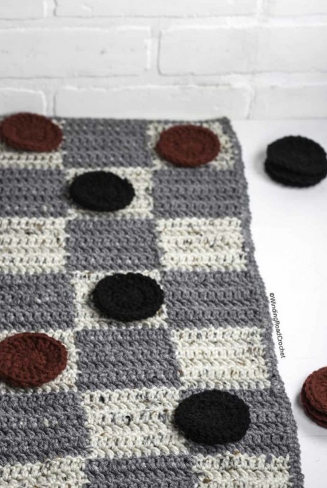 Free Portable Checkerboard Crochet Pattern