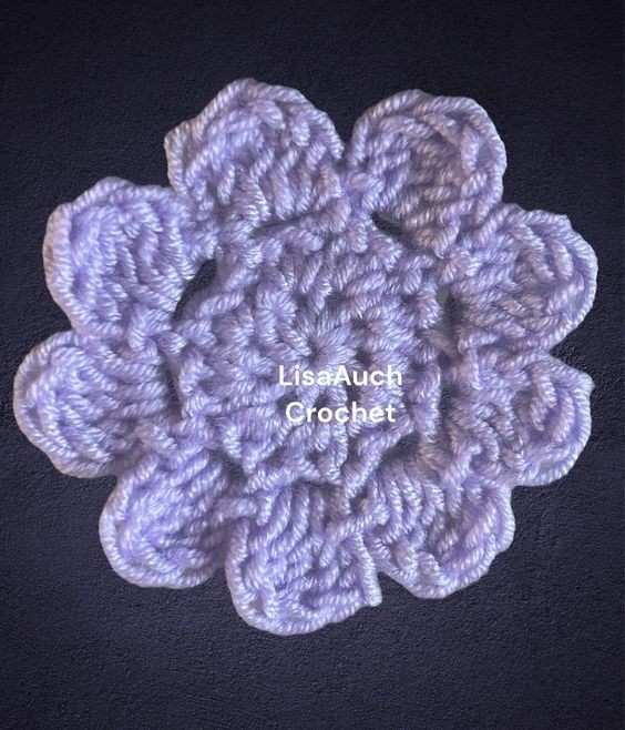 Crochet Adorable Flower