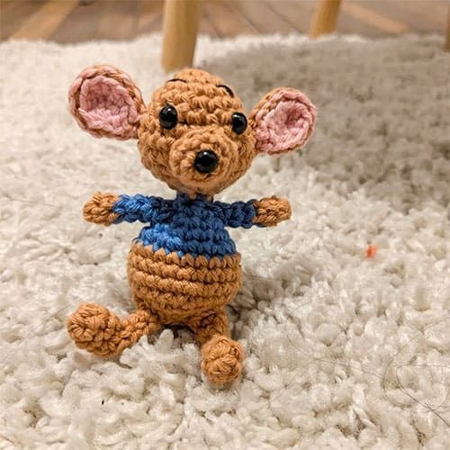 Crochet Baby Kangaroo Amigurumi