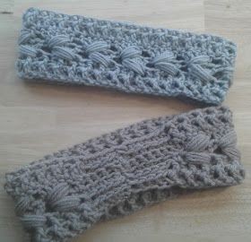 Crochet Puff and Stuff Head Band/Ear Warmer