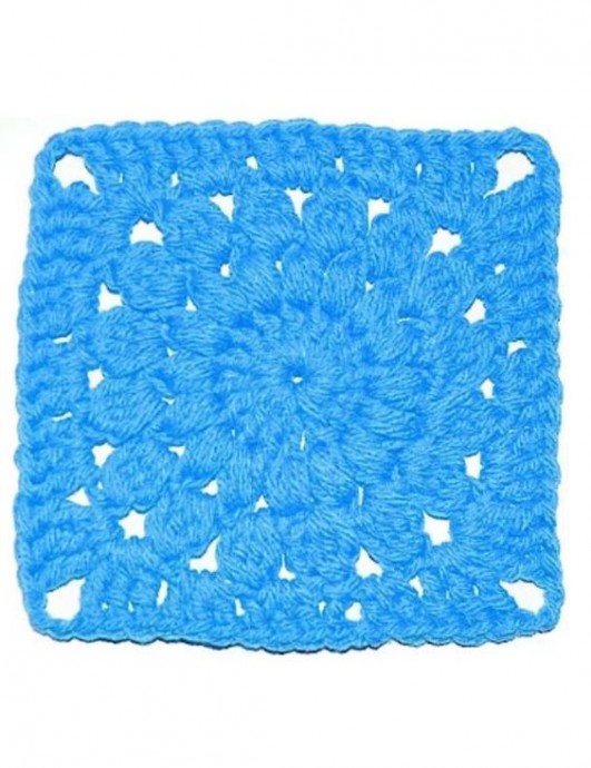 Crochet a Flower Granny Square