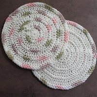 Crochet Fairy Rings Dishcloth