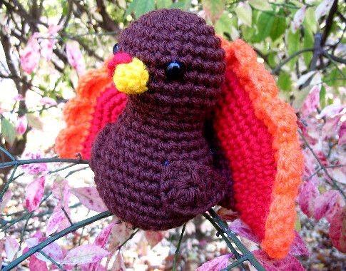 Crochet Adorable Turkey