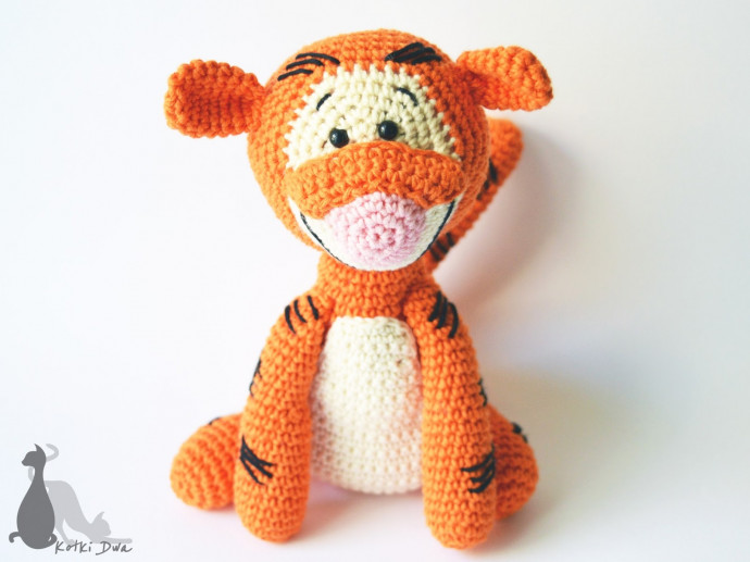 Crochet The Tiger Toy