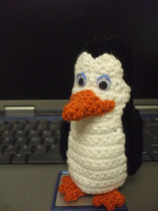 Crochet Kowalski the Penguin