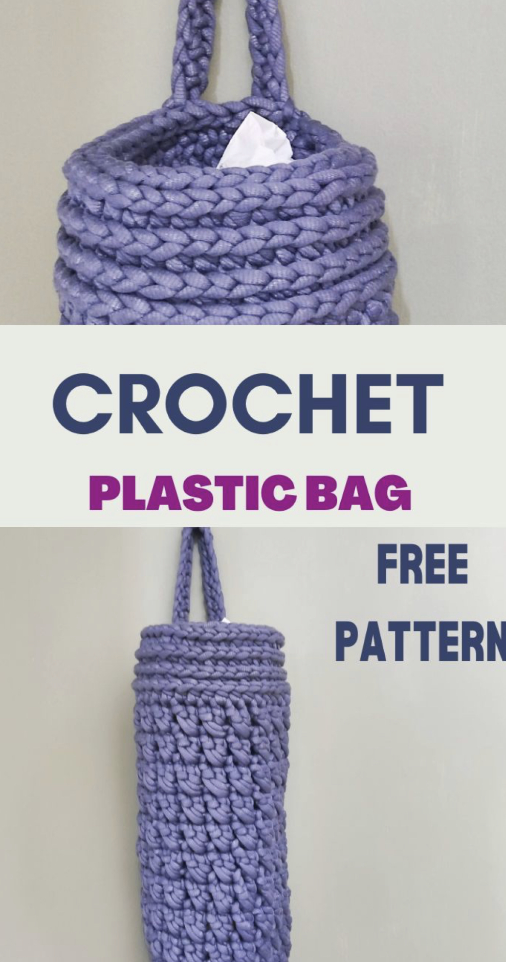 Crochet Plastic Bag Holder Free Pattern Free Crochet Pattern — Craftorator 5845